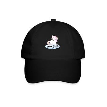 Team Bride - Baseball Cap - black/black - Front