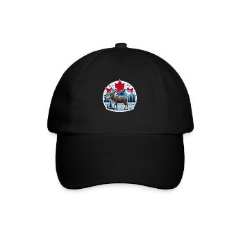 Canada 4 - Baseball Cap - black/black - Front