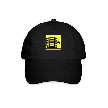 Bière en fût de bière - Casquette classique - noir/noir - Devant