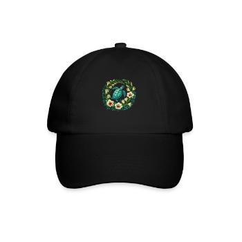 Sea Turtle - Baseball Cap - black/black - Front