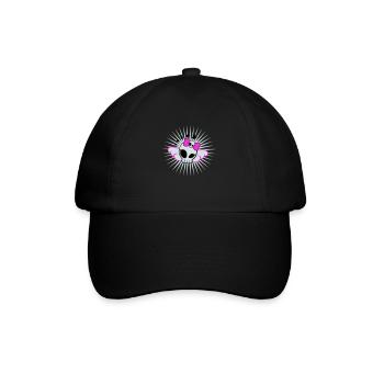 Skullgirl - Baseballkappe - Schwarz/Schwarz - Vorne