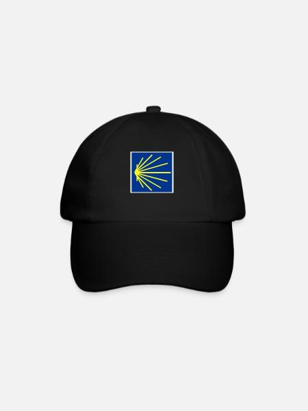 Jakobsweg - Baseballkappe - Schwarz/Schwarz