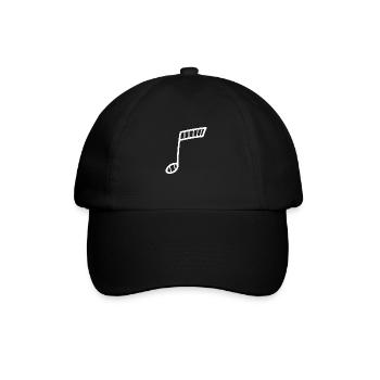 Note de musique Musicien Musicien Music School club - Casquette classique - noir/noir - Devant