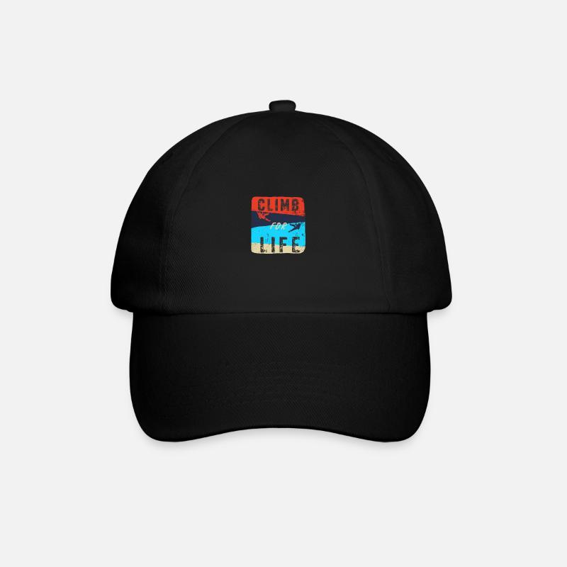 Escalade - Casquette classique - noir/noir