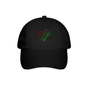 Bulle Bär Chart Investor - Baseballkappe - Schwarz/Schwarz - Vorne