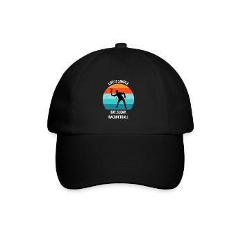 Racqueetball - Baseball Cap - black/black - Front