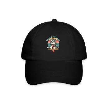 3. Geburtstag - Baseballkappe - Schwarz/Schwarz - Vorne