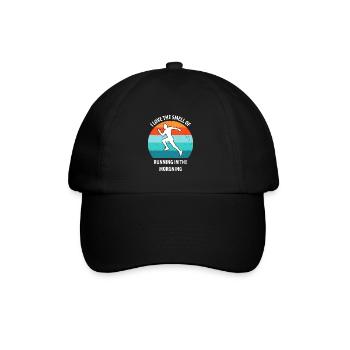 Floorball, Floorball, Hockey sur gazon, Hockey en salle - Casquette classique - noir/noir - Devant