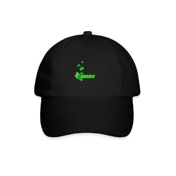 Nerd - Baseball Cap - black/black - Front