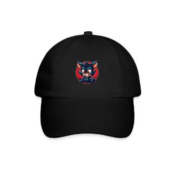 Super cute tasmanian Devil retro style - Baseball Cap - black/black - Front