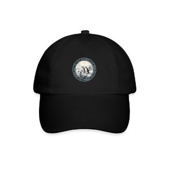 Glace de manchot antarctique du pôle Sud - Casquette classique - noir/noir - Devant