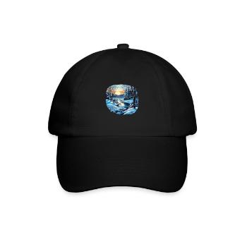 Hiver - Casquette classique - noir/noir - Devant