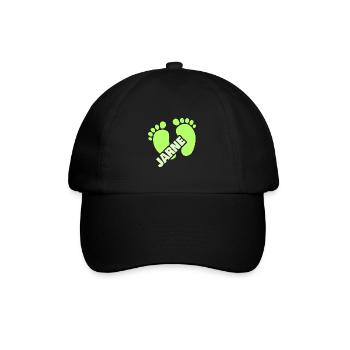 Naissance de Jarne - Casquette classique - noir/noir - Devant