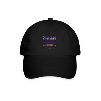 Il y a 10 types de personnes sur terre... - Casquette classique - noir/noir - Devant