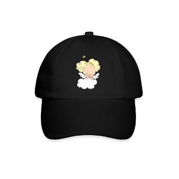 Little angel smile - Baseball Cap - black/black - Front