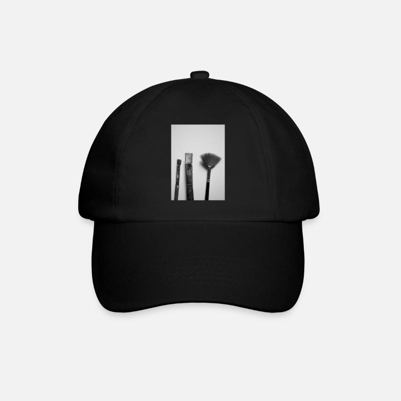 brosse - Casquette classique - noir/noir