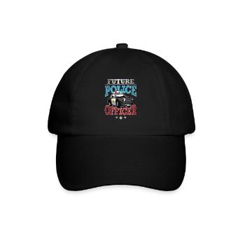 Future Police Officer - Casquette classique - noir/noir - Devant