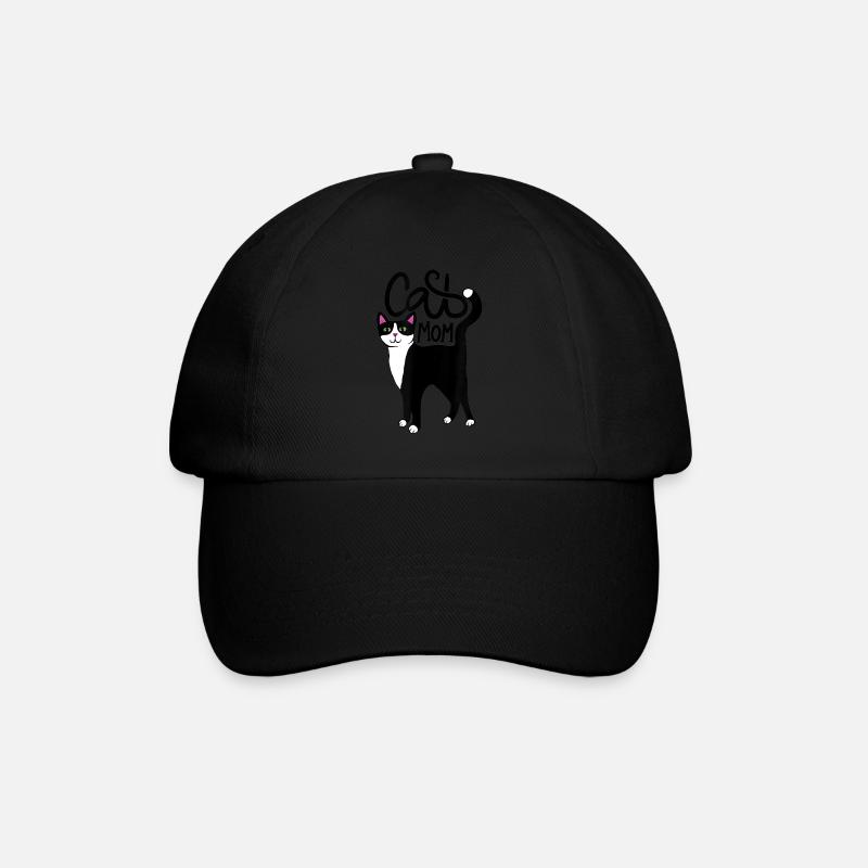 Chats Maman Cat Maman Maman - Casquette classique - noir/noir