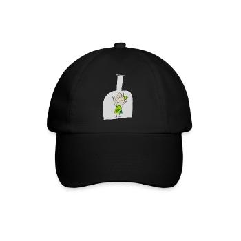 Garçon en bouteille - Casquette classique - noir/noir - Devant