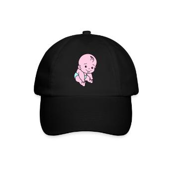 Bébé - Casquette classique - noir/noir - Devant