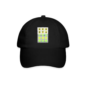 Gênes Italie City Skyline Home Love Holiday - Casquette classique - noir/noir - Devant