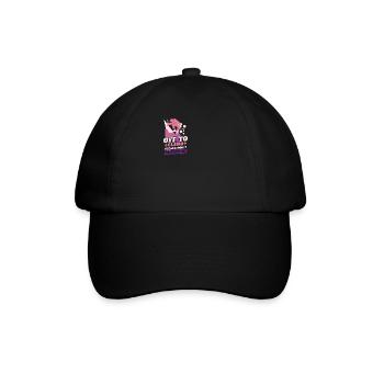 Climbing Mountain Alps Nature Climbing Gift - Baseball Cap - black/black - Front