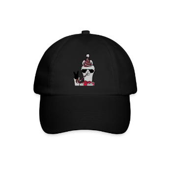 Birthday No Drama Llama - Baseball Cap - black/black - Front