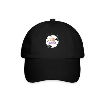 Gruseliger Holzarbeiter - Baseballkappe - Schwarz/Schwarz - Vorne