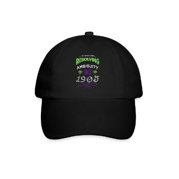 Cyclisme écrivain littérature drôle lecture heureux - Casquette classique - noir/noir - Devant