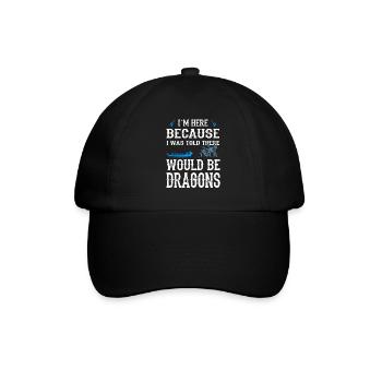 Dragon Boat Race Festival Dragon Boat - Baseball Cap - black/black - Front