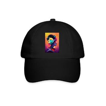 Bal masqué à Venise - Casquette classique - noir/noir - Devant