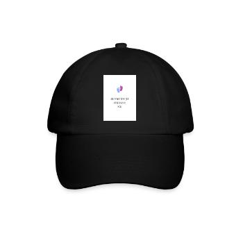 À la maison c'est lui le patron - Casquette classique - noir/noir - Devant