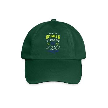 cadeau d’anniversaire génial christiangolf anniversaire - Casquette classique - vert bouteille - Devant