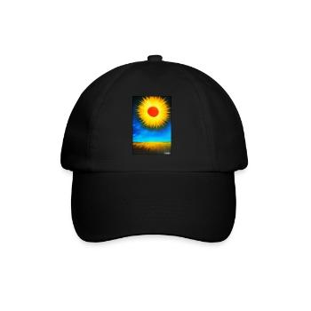 Sun Summer Nature Holiday Sunshine Sunlight - Baseball Cap - black/black - Front