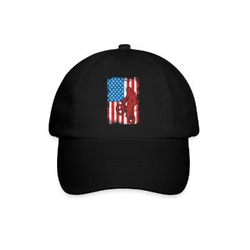 BMX États-Unis - Casquette classique - noir/noir - Devant