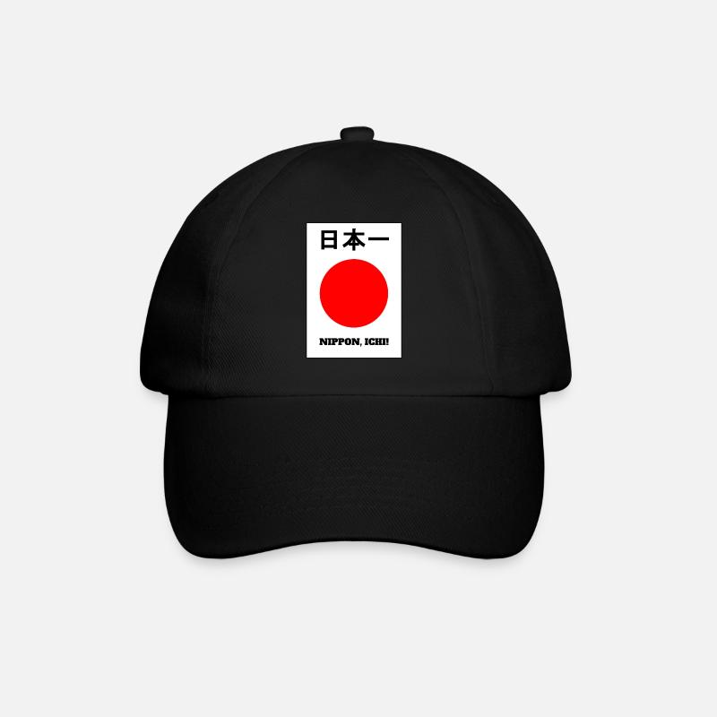 Nippon, Ichi! - Casquette classique - noir/noir