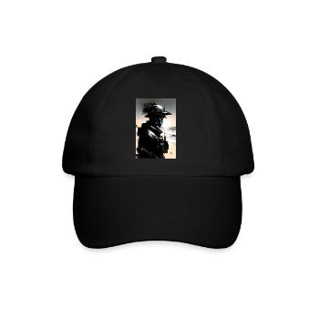 Soldier - Baseball Cap - black/black - Front