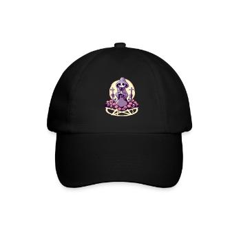 Pastel Goth Kawaii Creepy and Sweet Death - Baseball Cap - black/black - Front