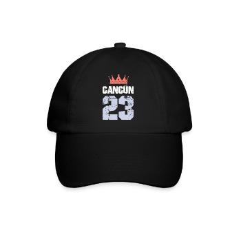 Cancun 23 Trikot 2023 - Baseballkappe - Schwarz/Schwarz - Vorne