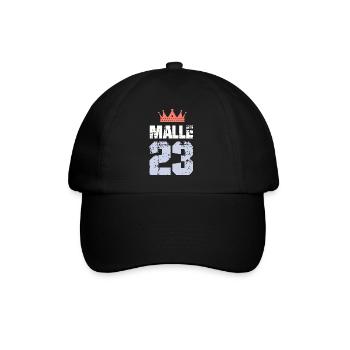 Maillot Malle 23 2023 - Casquette classique - noir/noir - Devant