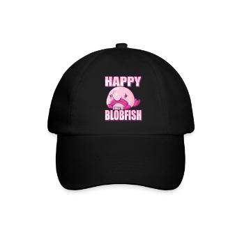 Costume de Blobfish - Visage de poisson Blob laid - - Casquette classique - noir/noir - Devant