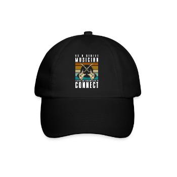 Music Lifestyle Creative - Baseball Cap - black/black - Front