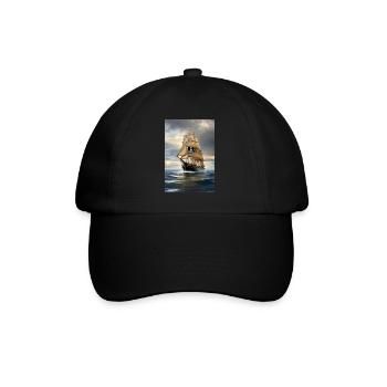 Voilier - Casquette classique - noir/noir - Devant