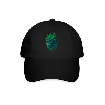 Cannabis Monkey Notre Style de Cannabis Monkey - Casquette classique - noir/noir - Devant