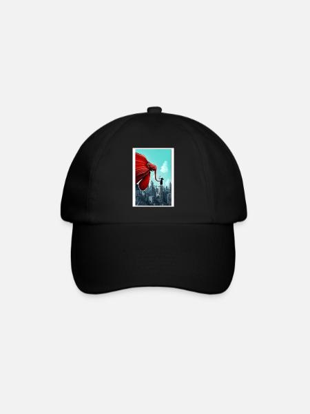 un air de Banksy - Casquette classique - noir/noir