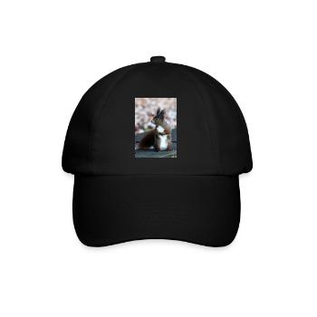 Eichhörnchen, Isibat - Baseballkappe - Schwarz/Schwarz - Vorne