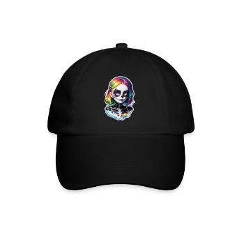 Halloween - Rock & Rainbow - Baseball Cap - black/black - Front