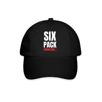 Six Pack bientôt disponible ! Remise en forme Motivation Sport - Casquette classique - noir/noir - Devant