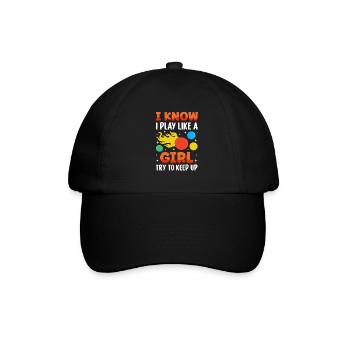 Ballon Dodgeball Hexagon Pit Sports Gaga - Casquette classique - noir/noir - Devant