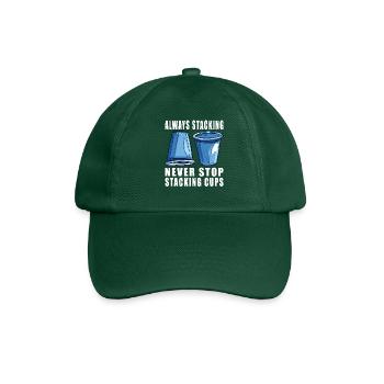 Empilage de gobelets Speed Stacker - Casquette classique - vert bouteille - Devant